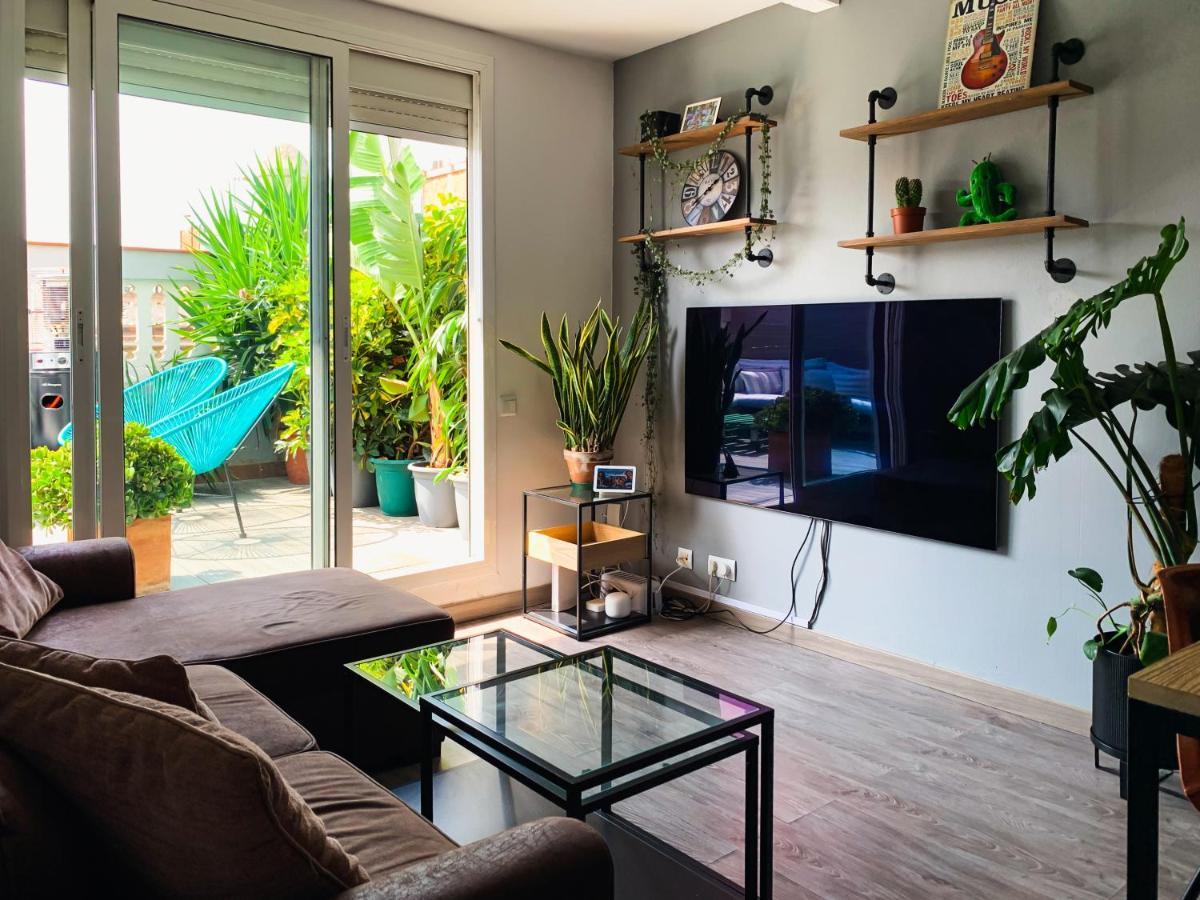 Incredible 2Br Penthouse With Urban Rooftop Garden Barcelona Buitenkant foto