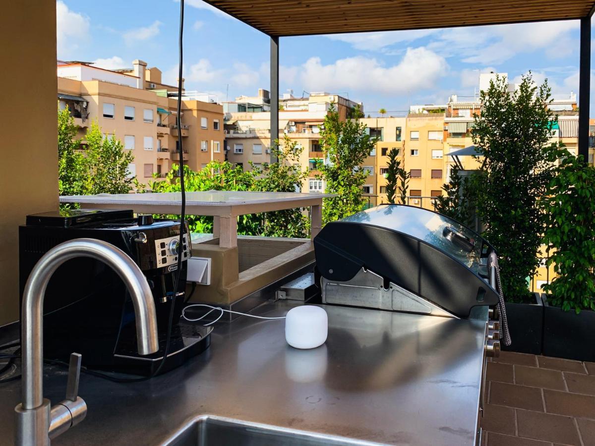 Incredible 2Br Penthouse With Urban Rooftop Garden Barcelona Buitenkant foto